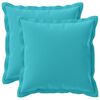vidaXL Cushion with Pillow HOUTEN 2 pcs Turquoise Polyester