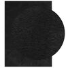 vidaXL Rug HUARTE Short Pile Soft and Washable Black 200x280 cm