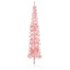 vidaXL Artificial Half Christmas Tree | Pink | PVC, Steel | 240 cm