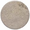 vidaXL Table Top Grey &Oslash;60x2.5 cm Marble