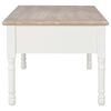 vidaXL Coffee Table White 100x55x45 cm Wood