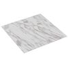 vidaXL Self-adhesive Flooring Planks White and Brown 30.5 x 30.5 cm