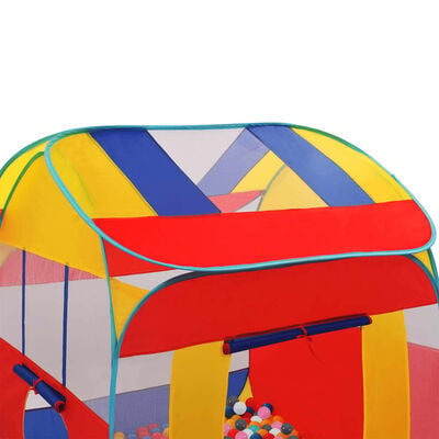 vidaXL Play Tent with 550 Balls 123x120x126 cm