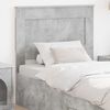 vidaXL Headboard with Headboard Concrete Grey 75 cm Engineered Wood