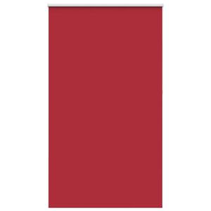 vidaXL Roller Blind Blackout Red 135x230 cm Fabric Width 131.6 cm Polyester