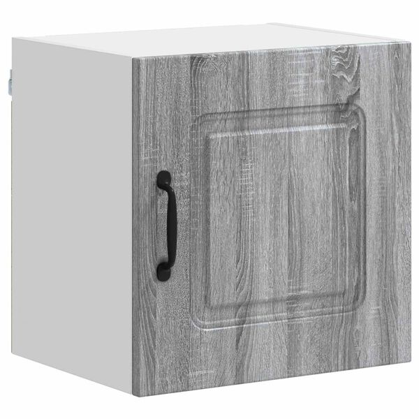 vidaXL Kitchen Cabinet with Storage Kalmar Grey Sonoma 40 x 31 x 40 cm