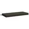vidaXL Bench Cushion SOEST 100% Polyester Anthracite 110 x 50 x 8 cm
