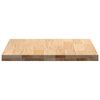 vidaXL Kitchen Worktop 60x63.5x4 cm Solid Wood Oak Rectangular