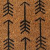 vidaXL Door Mat Natural 45x75 cm Tufted Coir