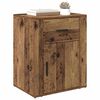 vidaXL Bedside Cabinet Old Wood 35 x 50 x 60 cm Engineered Wood