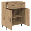 vidaXL Sideboard Artisan Oak 69.5 x 34 x 90 cm Engineered Wood