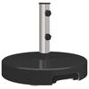 vidaXL Parasol Base Black 45 x 45 x 37.5 cm Granite