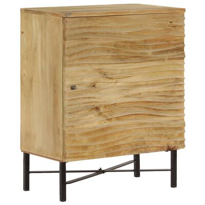 vidaXL Sideboard Solid Mango Wood 60x35x75 cm
