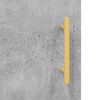vidaXL Highboard Concrete Grey 69.5x34x180 cm Engineered Wood