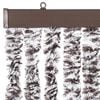 vidaXL Insect Curtain Brown and Beige 56x200 cm Chenille