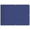 vidaXL Balcony Screen Blue 75x1000 cm 100% Polyester Oxford