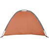 vidaXL Storage Tent 9 Compartments Grey and Orange Waterproof