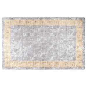 vidaXL Rug Washable 80x150 cm Grey