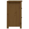 vidaXL Bedside Cabinet Honey Brown 40x35x61.5 cm Solid Wood Pine