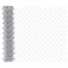 vidaXL Chain Link Fence 10 x 1.2 m Galvanised steel Silver