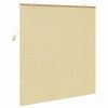 vidaXL Roller Blind with Curtains Manual Nature 150 x 160 cm Bamboo