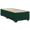 vidaXL Box Spring Bed with Mattress Dark Green 80x200 cm Velvet