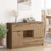vidaXL Sideboard Artisan Oak 100 x 30 x 65.6 Engineered Wood