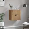 vidaXL Wall-Mounted Cabinet Wall-mounted Artisan Oak 60 x 31 x 60 cm