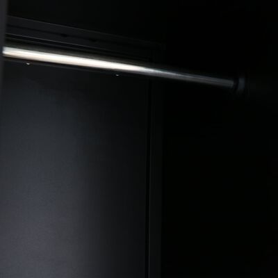 vidaXL Locker Cabinet Metal Industrial Style 90x45x180 cm