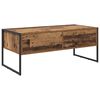 vidaXL Coffee Table Old Wood 100 x 46 x 40 cm Engineered Wood