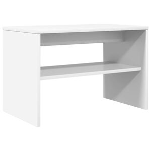 vidaXL TV Cabinet 60 x 35 x 40 cm White Engineered Wood