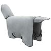vidaXL Horse Blanket Full Light Grey and Pink Polyester