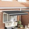 vidaXL Awning Replacement Fabric Anthracite 235 x 195 cm Polyester