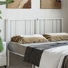 vidaXL Metal Replace Headboard White 160 cm