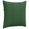 vidaXL Sofa Pillows 2 pcs Dark Green 80 x 80 cm Corduroy Fabric
