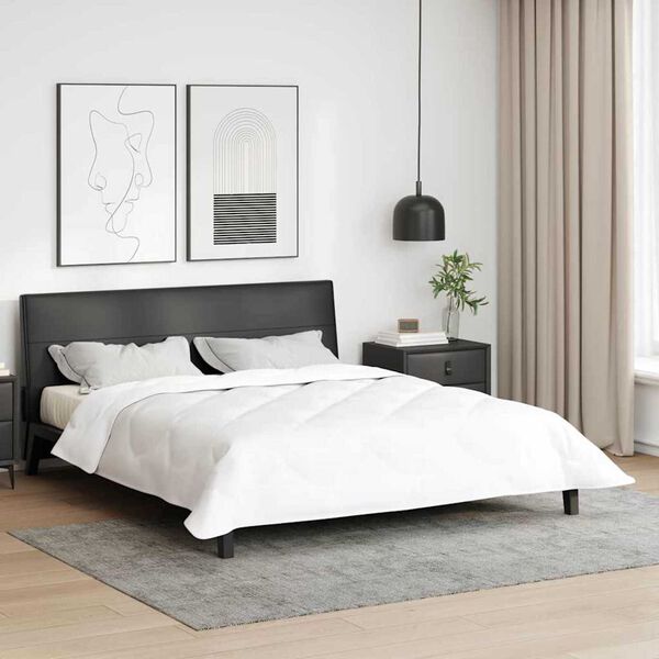 vidaXL Winter Duvet White 260 x 220 x 3 cm Polyester