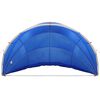 vidaXL Pool Dome Folding Manual Blue 500 x 500 x 236 cm