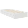 vidaXL Storage Bed with Headboard White 75 x 190 cm Engineered Wood