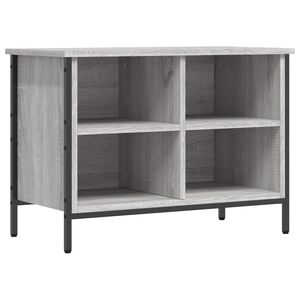 vidaXL Shoe Cabinet Grey Sonoma 4 compartments