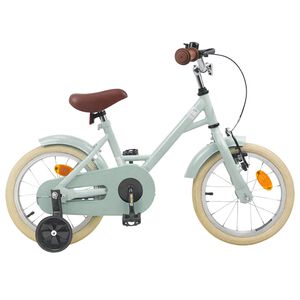 vidaXL Kids Bike 12 Inches for 2-4 Years Old Light Green