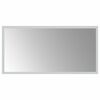 vidaXL LED Bathroom Mirror Transparent 60 x 30 cm Tempered Glass