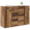 vidaXL Sideboards with Drawer Corona 2 pcs Old Wood 59 x 39 x 80 cm