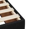 vidaXL Bed Frame without Mattress Black 120x200 cm Velvet
