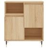 vidaXL Sideboards 3 pcs Sonoma Oak Engineered Wood