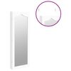 vidaXL Mirror Jewellery Cabinet Wall Mounted White 37.5x10x106 cm