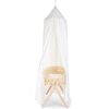 CHILDHOME Hanging Canopy Tent with Playmat Off-white
