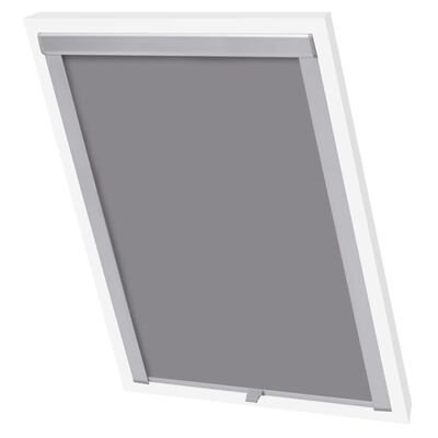 vidaXL Blackout Roller Blinds Grey C04