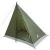 vidaXL Backpacking Tent Olive Green 2-Person
