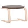 vidaXL Footstool Taupe 51x41x40 cm Fabric