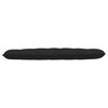 vidaXL Back Pillow Black 180 x 19 x 50 cm Fabric